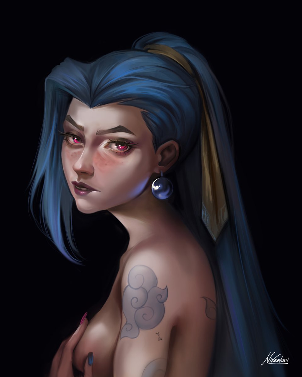 Girl with a Hextech Earring