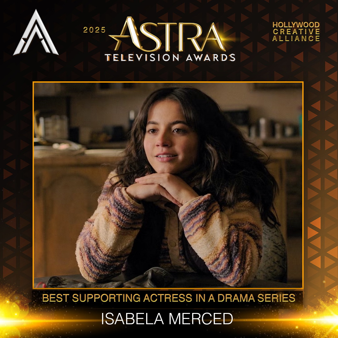 The Astra for Best Supporting Actor in a Drama Series goes to...    

Isabela Merced - The Last of Us

#AstraTVAwards #TheAstras #AstraAwards #TheLastofUs #TheLastOfUsSeason2  #HBO #IsabelaMerced #Dina