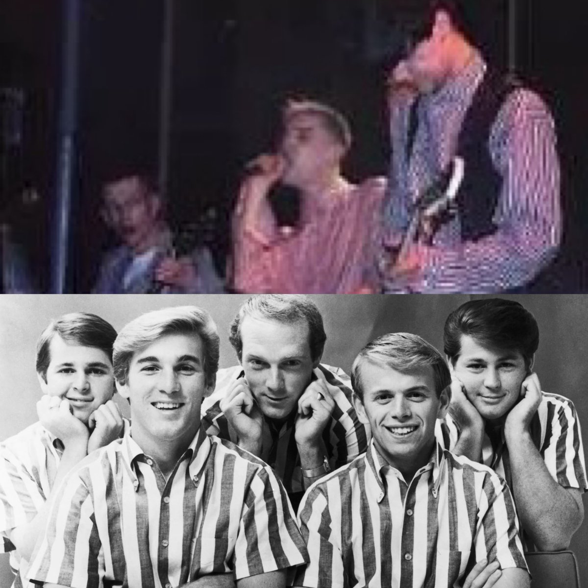 renifanpage's tweet image. The Stone Roses in their Beach Boys striped shirt phase
RIP Brian Wilson