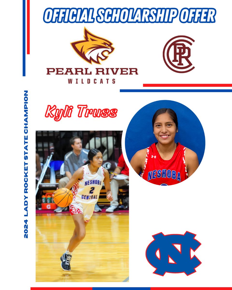 Congratulations Kyli, and thank you to the Pearl River coaching staff!