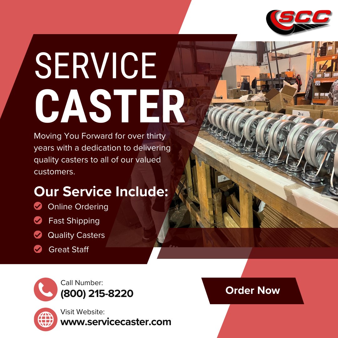 SERVICECASTER's tweet image. Service Caster: Strong, smooth, and ready to roll wherever you need! #ServiceCaster #BuiltForPerformance