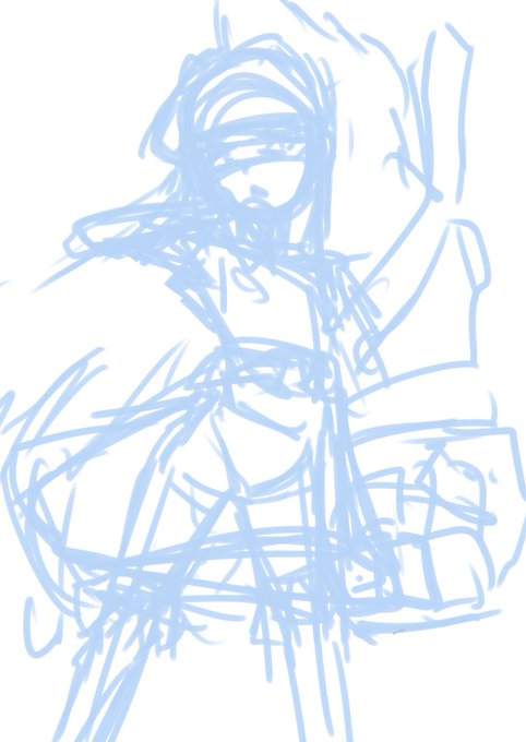 サルファのイラストで制作工程載せます
こんな感じで描いてます
1、ラフ(もちろん下書きで微調整数回行います)
2、線画(なぞります)
3、下塗り(気持ち暗め薄めの色置いてます)
4、完成(塗ります) 