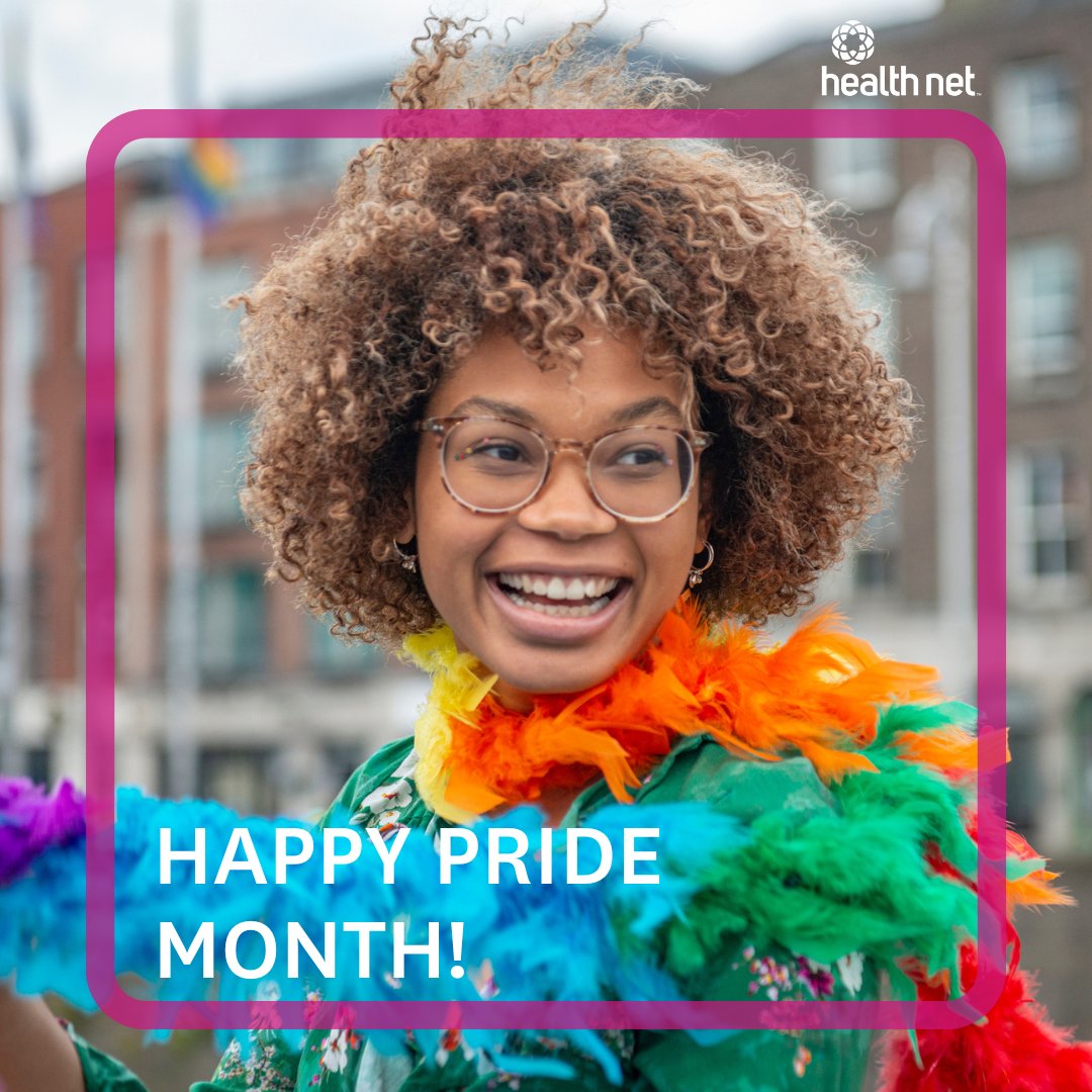 HealthNet's tweet image. 🌈 Happy #PrideMonth!
This month, we celebrate LGBTQ+ people and their fight to be treated fairly, loved, and accepted for who they are.
Everyone deserves to feel safe, loved, and proud of who they are.
Let’s be kind, stand together, and spread love and joy! 💖
#LGBTQSupport