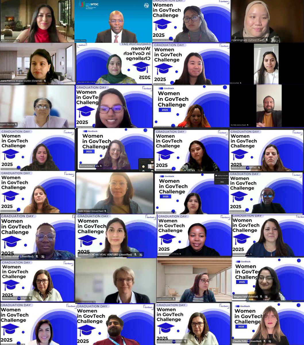 Inclusive digital transformation means women leading as architects of digital infrastructure &amp; tech. My heartfelt congratulations to 150+ graduates on the successful conclusion of our Women in GovTech Challenge 2025. I look forward to witnessing your impact on digital governance.