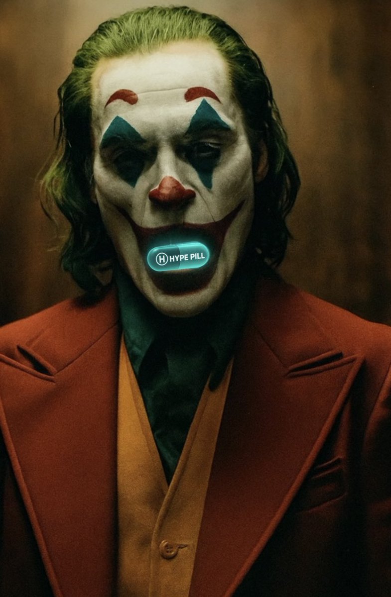 mayzzz429's tweet photo. Joker take the pill….
What about you ? 
$HP 

0x0242062B1B6875e0cc099C69c4f20Bb5835533BE https://t.co/B7DoESlU0E