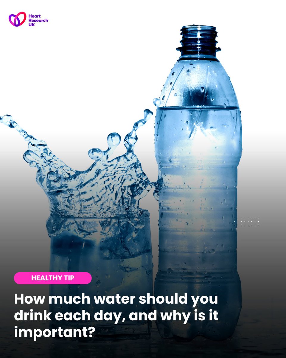 ❤️Hydration for Heart Health❤️

Struggle to drink enough water? Over 66% of people in the UK aren’t drinking enough fluids each day. Our Hydration Tracker helps you stay on top of your daily water goals. 

Download here 👇
heartresearch.org.uk/information/he…