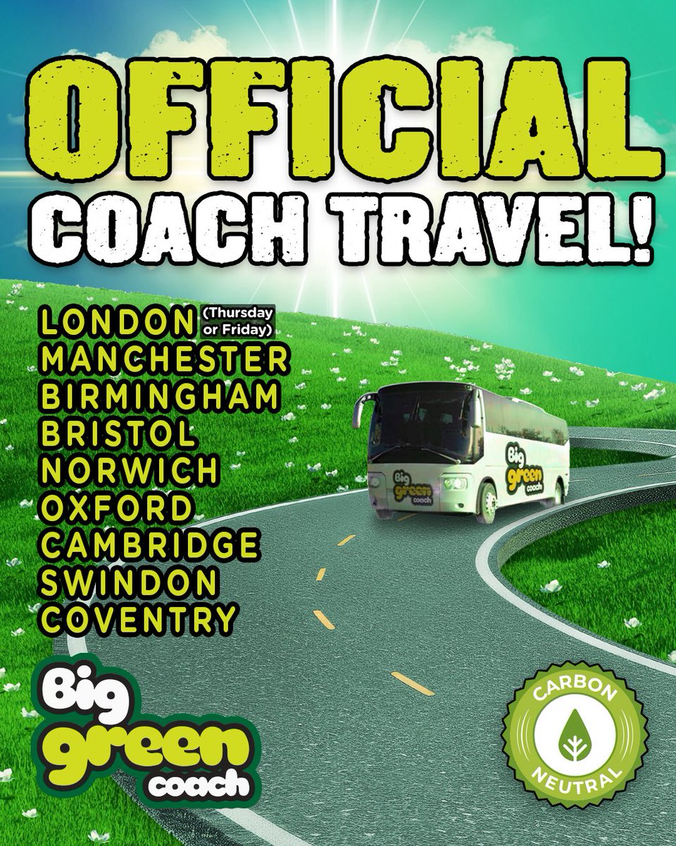 Vegan Camp Out (@vegancampout) on Twitter photo Thinking of heading to us by 𝗖𝗮𝗿𝗯𝗼𝗻 𝗡𝗲𝘂𝘁𝗿𝗮𝗹 coach? 🚌 Visit biggreencoach.co.uk/events/vegan-c… for all the info! 👍
We’re excited to welcome back <a href="/biggreencoach/">Big Green Coach</a> as our official travel partner — offering a sustainable, direct route to the festival gates.
IG for full caption Thinking of heading to us by 𝗖𝗮𝗿𝗯𝗼𝗻 𝗡𝗲𝘂𝘁𝗿𝗮𝗹 coach? 🚌 Visit biggreencoach.co.uk/events/vegan-c… for all the info! 👍
We’re excited to welcome back <a href="/biggreencoach/">Big Green Coach</a> as our official travel partner — offering a sustainable, direct route to the festival gates.
IG for full caption