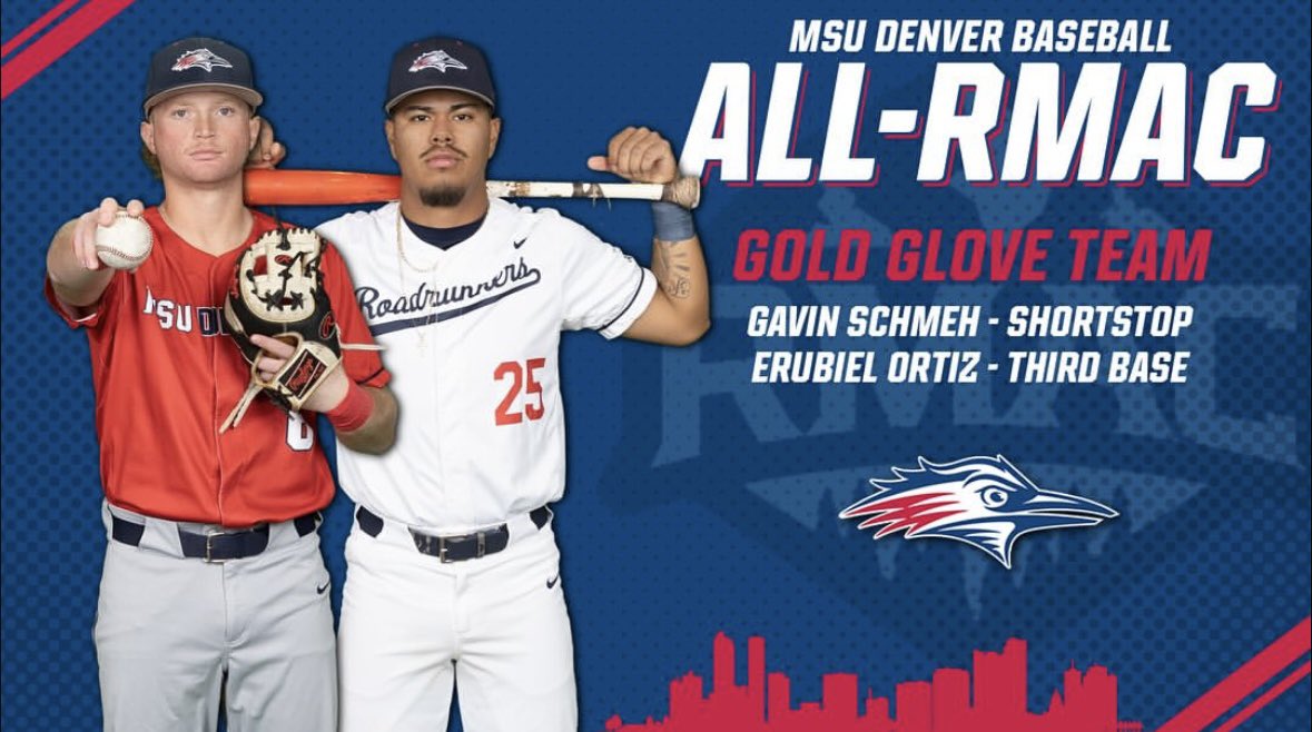 Congratulations to former Gauchos Eru Ortiz on being named First Team All-RMAC and All-RMAC Gold Glove Team!