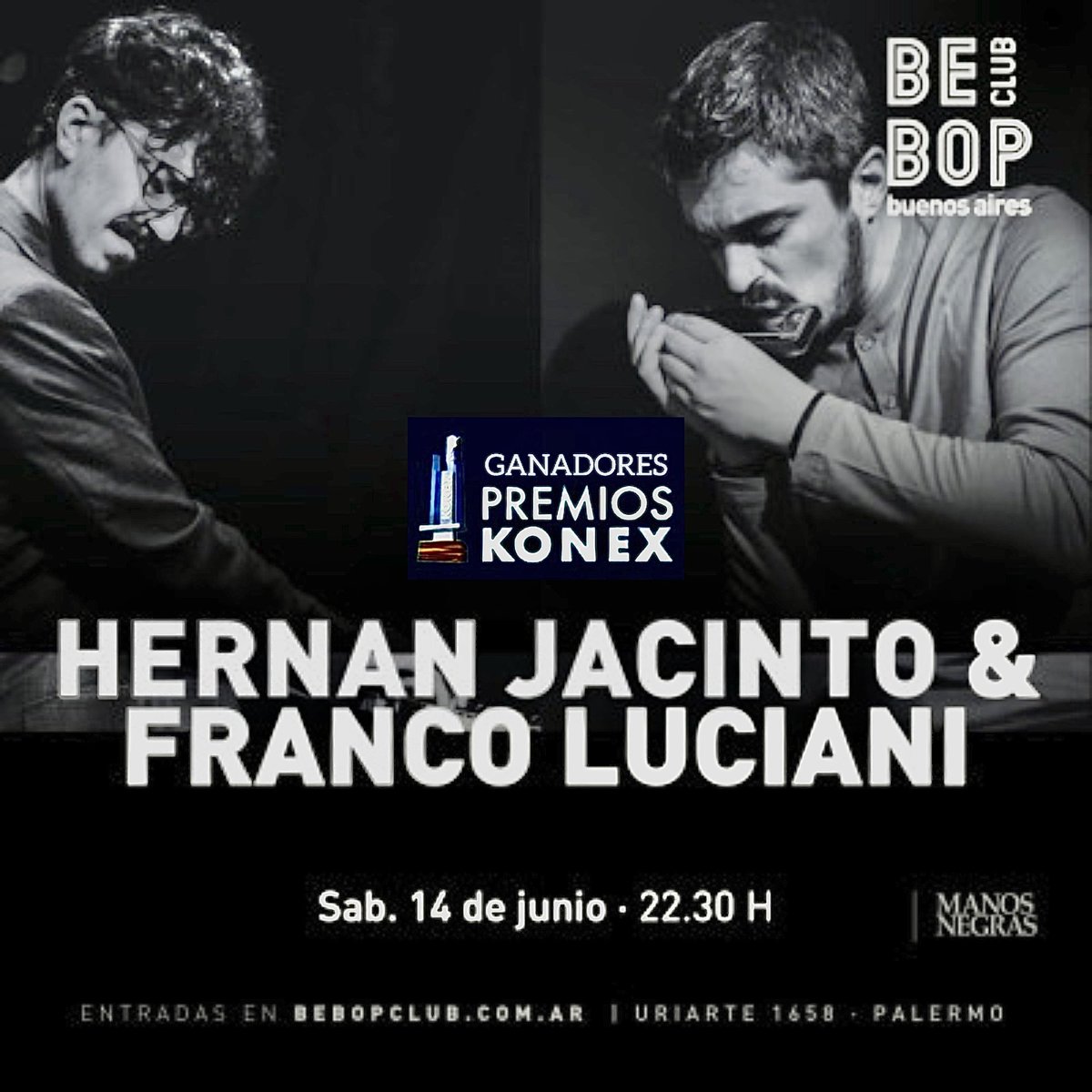 Este sábado! <a href="/francolucianiok/">Franco Luciani</a> en <a href="/bebopclub/">Bebop Club</a>
