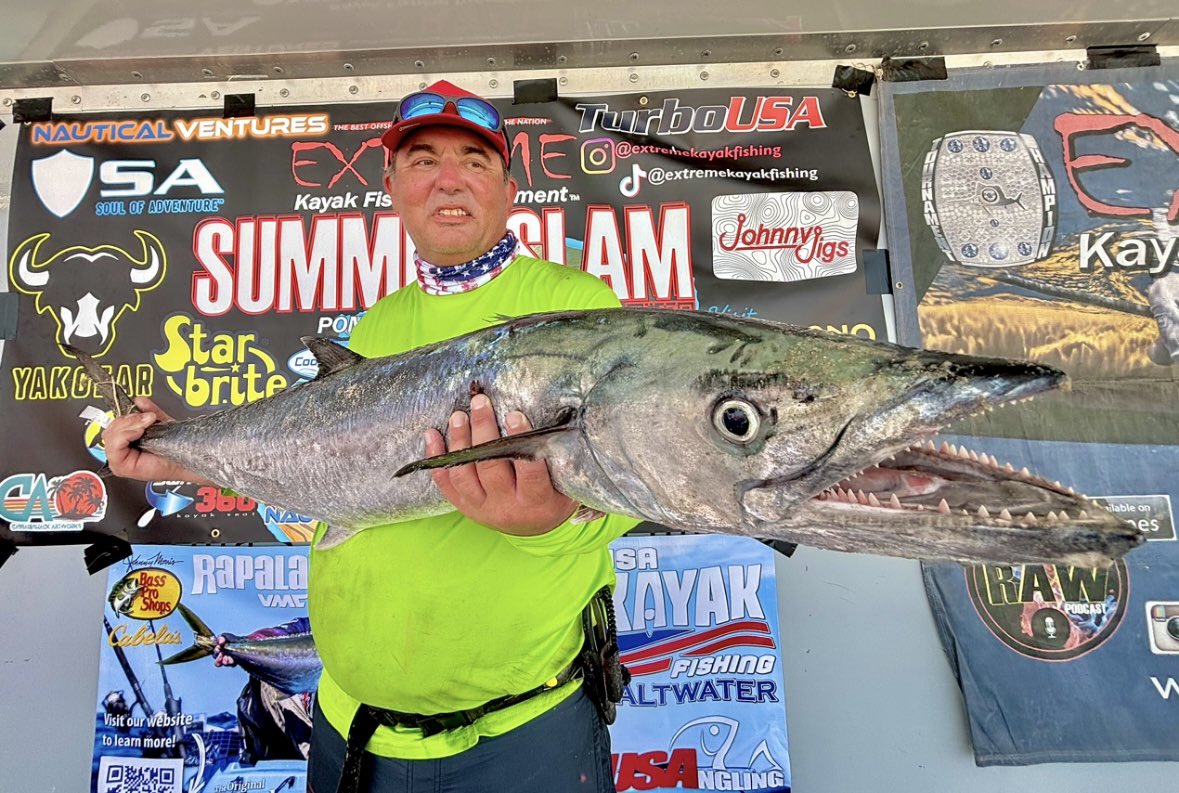 _EKFT's tweet image. 🍾CONGRATULATIONS 🍾 to the winners of the 2025 EKFT, Summer Slam Series Part 1!  Thank you to all our sponsors &amp;amp; #EKFT committee for helping make this event a success! 
🥇John Stackhouse 35.16lbs
$3k from @Starbriteinc / @YakGear
—
#extremekayakfishing #kayakfishing #winners