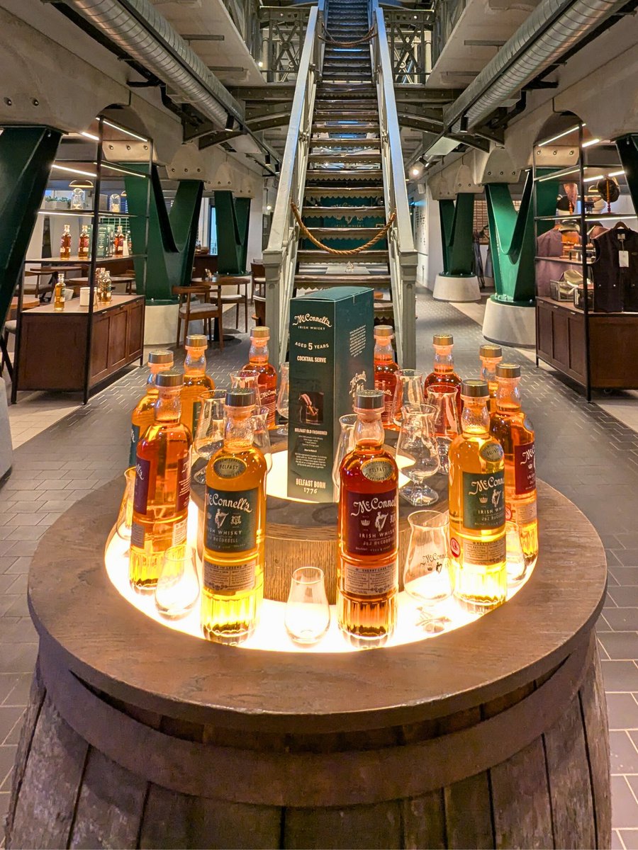 Irish Whiskey Society America (@irishwhiskeyusa) on Twitter photo After our <a href="/McConnells_BDC/">McConnell’s Irish Whisky</a> tour, we sampled their core range of whiskeys. We then met w/ Head Distiller Graeme Millar who provided us w/ 2 special whiskeys, a cask strength sherry finish & the 20yr Cromac single malt. Finished w/ catered dinner to cap off Day 1 of Belfast trip After our <a href="/McConnells_BDC/">McConnell’s Irish Whisky</a> tour, we sampled their core range of whiskeys. We then met w/ Head Distiller Graeme Millar who provided us w/ 2 special whiskeys, a cask strength sherry finish & the 20yr Cromac single malt. Finished w/ catered dinner to cap off Day 1 of Belfast trip
