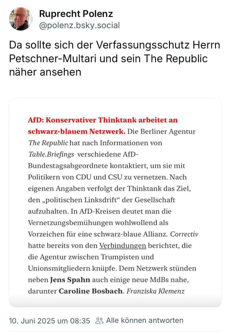 Dieser Post – in Kombination mit der darunterhängenden fehlerhaften Meldung – steht sinnbildlich für vieles, was im politisch-medialen Betrieb derzeit schiefläuft. Eigentlich schon bemitleidenswert.