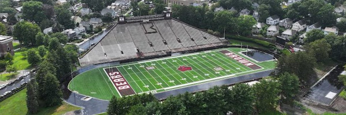 What an incredible venue to play at on Saturday afternoons in the Fall.