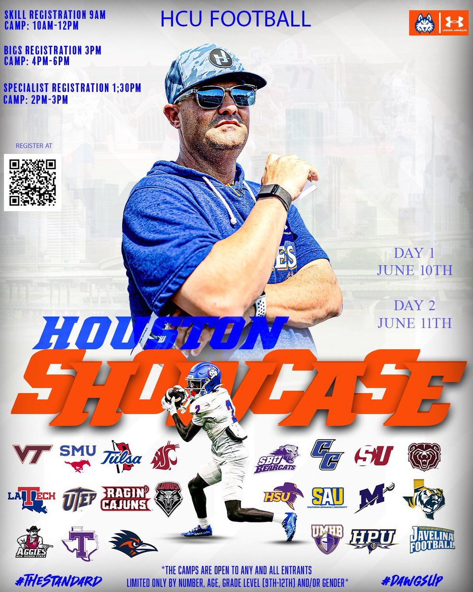 Jmarchitello26's tweet image. Great camp yesterday at @HCUFootball, appreciate the opportunity and coaching.
@CoachPetty_ @CoachJoDykes @coachwilkerson
@JHamon17 @coachdober @coach_barrios88 @7LHSFootball @_EliteProspects @Rivals @One11Recruiting @ReggieMcNeal1 @EmmittSmith22