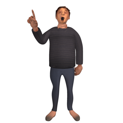 "no 3D modeling in the halls!"