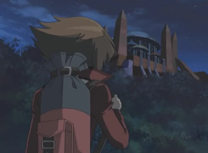 I wish more ppl bought up how Judai hasn't really fully recovered from his trauma even after post grad.

If he did, he would have stay around in the graduation party &amp; properly say his goodbyes to all his friends.

But instead, he left without saying a word. 