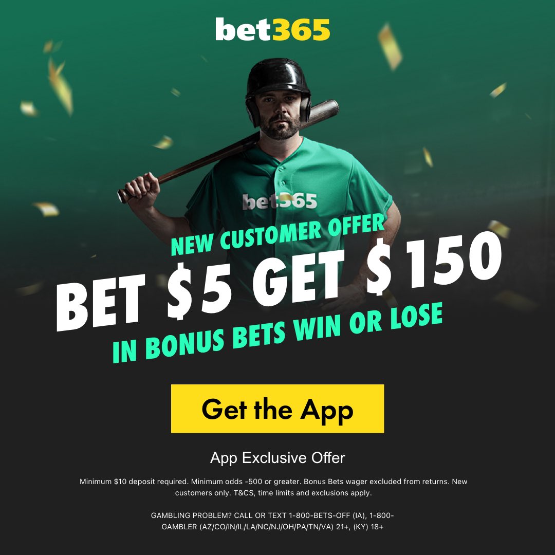 Who's ready for today's NRFI Alt Line parlay? 💰

We cashed these for fun in May…

Get your bet365 account ready, they’re the only book who let you do 'Under 2.5 runs'.

🎁 Join here: tpd.bet/bet365-Bonus

You automatically get $150 bonus bets using the link above.