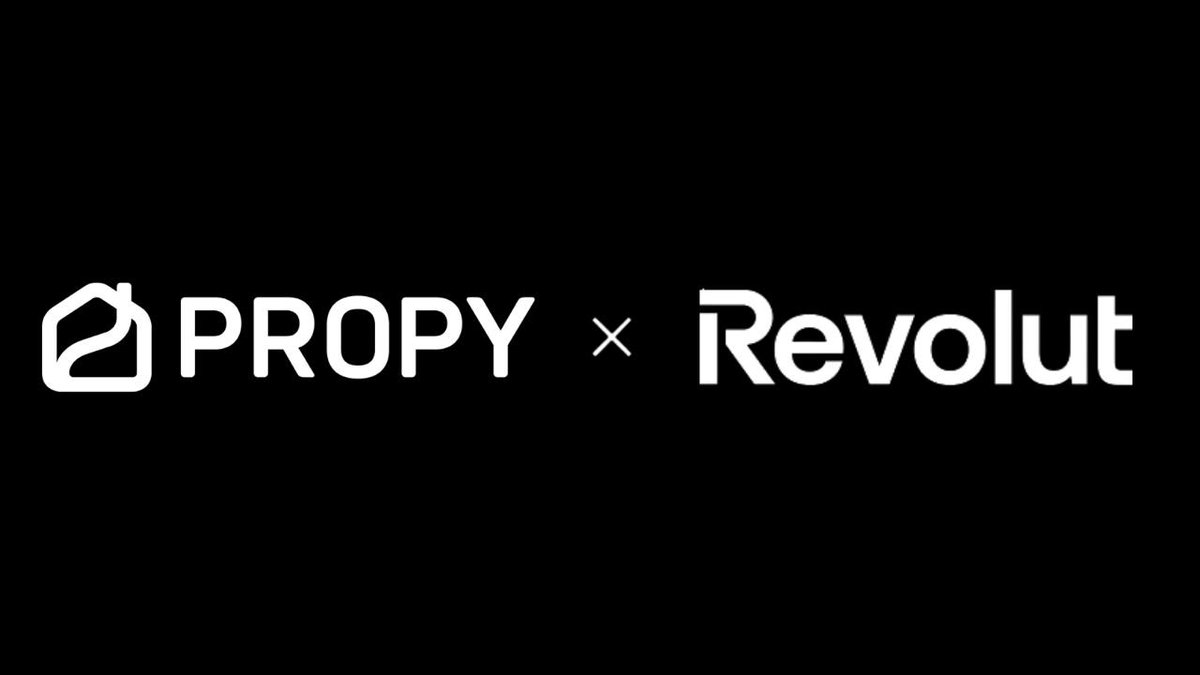 PropyInc's tweet photo. Another step toward global adoption - $PRO is live on @RevolutApp! 

30+ countries can now buy, hold, and sell Propy tokens directly from one of the world’s biggest finance apps.

Announcement #2 is live, 3 more to come soon! Bigger ones ahead. 

Propy is becoming Global Liquid Real Estate.