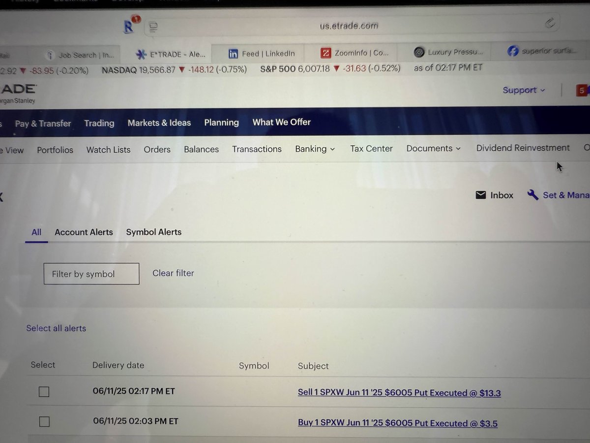 BADA FUCKING BING kind of day <a href="/Prodinvestors/">Prodigy Investors</a> <a href="/the_radinator/">Radinator</a> <a href="/Carlitos_Trades/">Carlitos_Trades</a> <a href="/GarrettWil73338/">GarrettInTheGreen</a>  $QQQ $SPX $SPY