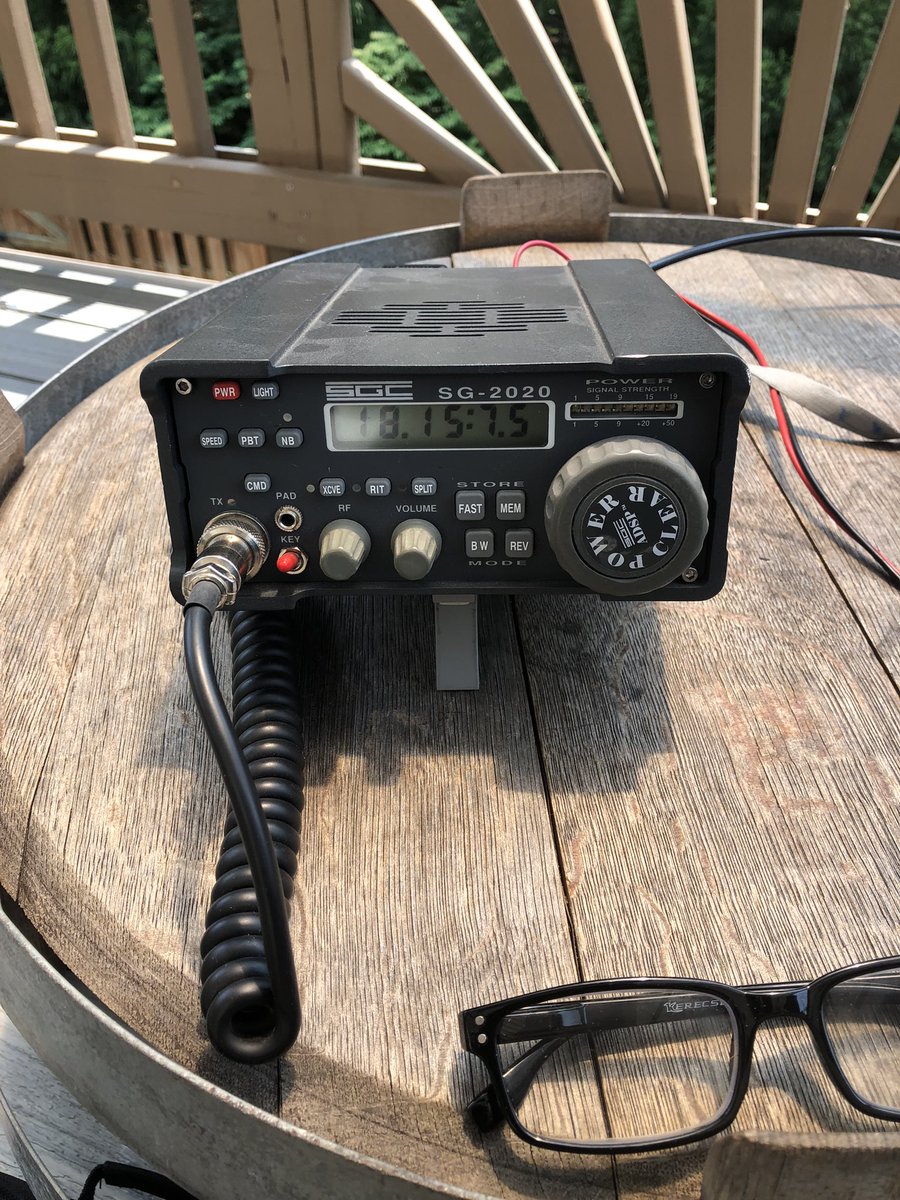Playing with the SGC-2020 today……………..