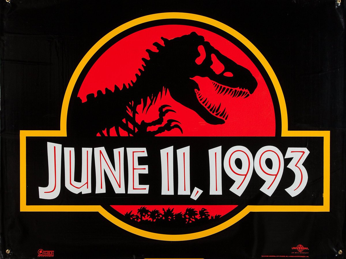 Happy 32nd Birthday to the greatest film ever made 🎉🎊🎂🦕🦖