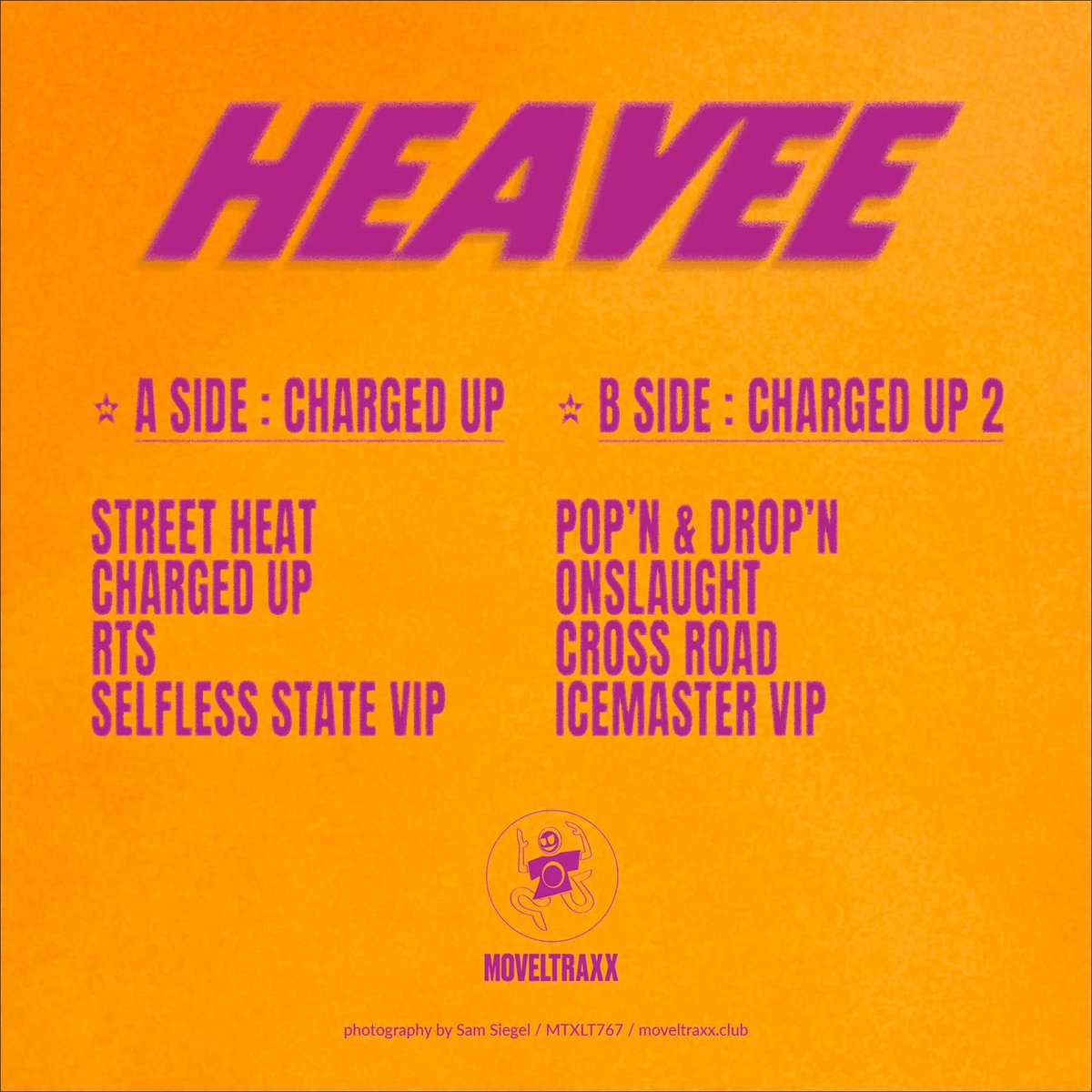 MOVELTRAXX (@moveltraxx) on Twitter photo surprise ✨<a href="/heavee773/">CHARGED UP</a>'s CHARGED UP vol. 1 + 2 now available on limited edition vinyl 💜
heavee.bandcamp.com/album/mtxlt767… surprise ✨<a href="/heavee773/">CHARGED UP</a>'s CHARGED UP vol. 1 + 2 now available on limited edition vinyl 💜
heavee.bandcamp.com/album/mtxlt767…
