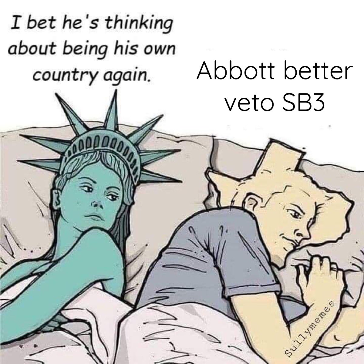 This is almost all of us right now #vetosb3