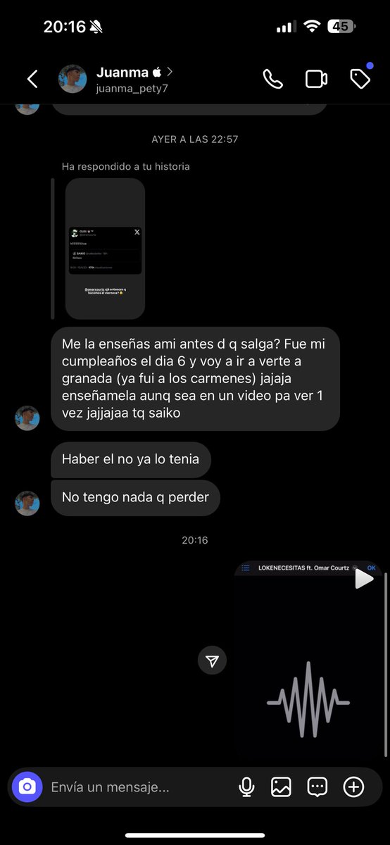 saikobeibe's tweet photo. Cualquier cosa hablen con juanma https://t.co/uUhZwuDXfL