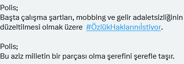 delibidi's tweet photo. polisler 

#PolisÇözümBekliyor https://t.co/djHQiaz5Z6