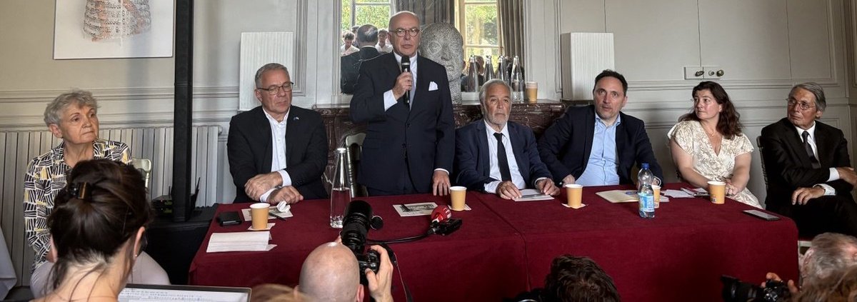 🟣 Ce soir, la <a href="/FedProgressiste/">La Fédération Progressiste</a> de <a href="/frebsamen/">François Rebsamen</a> devient la 7è composante de <a href="/LaConventionBC/">La Convention</a> de <a href="/BCazeneuve/">Bernard Cazeneuve</a> avec le <a href="/PartiRadicalG/">Parti Radical de Gauche</a>, le Mouvement des Citoyens, Inventer à Gauche, <a href="/EnCommun_parti/">En Commun !</a>, le Collectif Télémaque et... notre Collectif des Sociaux-Démocrates Réformateurs !