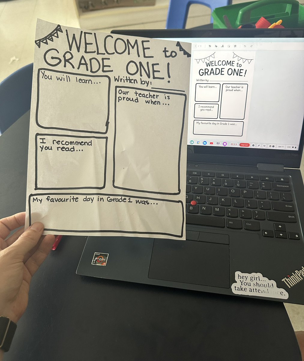 I’ve really been trying to use my #ocsbAI skills. In 2023, I created this worksheet by hand because I couldn’t find what I wanted. I was able to upload it and clean it up!