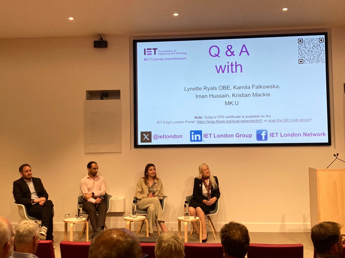 IET London Network tweet media