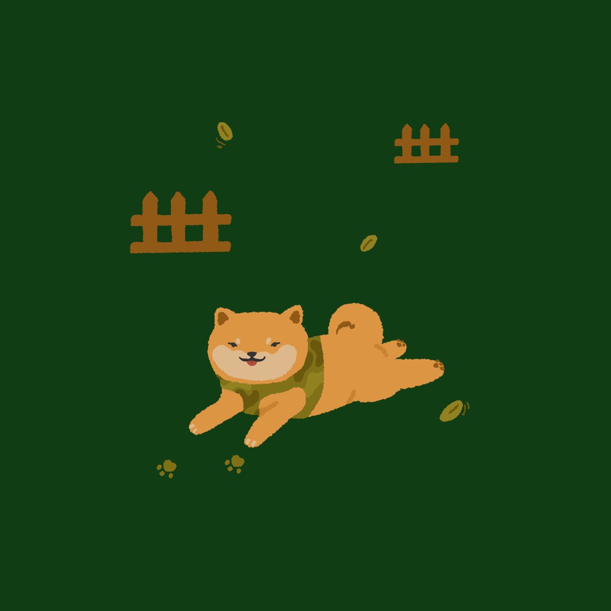 waiting my friends😀 #illustration #pet #Doodles