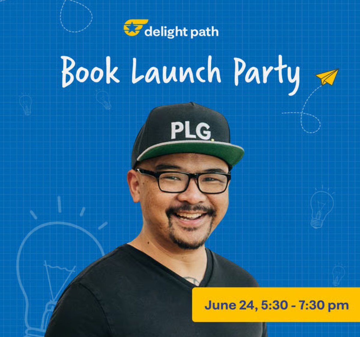 Ben Putano π (@benjaminputano) on Twitter photo Chicago startup and product people!
Join me on Tuesday, June 24 for the launch of <a href="/RamliJohn/">Ramli John</a>'s new book, "Eureka: The Product Onboarding Playbook for B2B Companies"
Come for the food, the drinks, and the conversation about turning new customers into raving fans.
Hosted by Chicago startup and product people!
Join me on Tuesday, June 24 for the launch of <a href="/RamliJohn/">Ramli John</a>'s new book, "Eureka: The Product Onboarding Playbook for B2B Companies"
Come for the food, the drinks, and the conversation about turning new customers into raving fans.
Hosted by