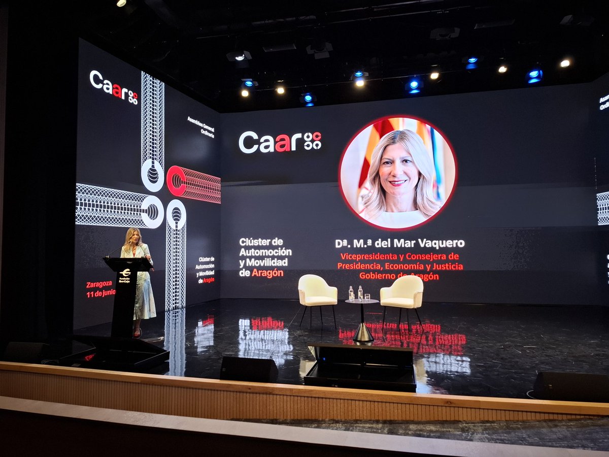 Esta tarde celebramos en Ibercide la asamblea general ordinaria del CAAR, con los retos de atraer nuevo negocio, promover la creación de talento y convertir al vehículo eléctrico en una gran oportunidad industrial y tecnológica #industria #automoción #Aragón