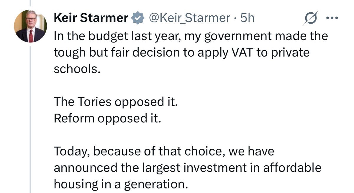 I could have sworn Labour promised to spend the VAT on education on more teachers and more state school places to absorb the exodus from independent schools.

This is taking on a dystopian, 1984-style character. They don’t even care that they’re getting caught lying.