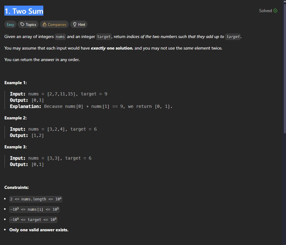 Day 3 :Solving leetcode Problem with rust  

Problem : 1. Two Sum
I know this one is really messy one but tried my best and don't want to ruin it by simply watching the solution!
 
#100DaysOfCode #shbyapexia <a href="/LeetCode/">LeetCode</a>