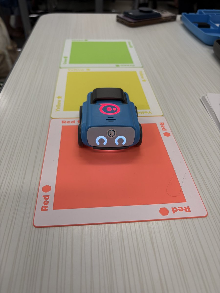 Working with Sphero Indi at summer conference. Very cool! <a href="/KedcARTS/">RENAISSANCE Grant</a> <a href="/KEDCGrants/">KEDC Grants</a>