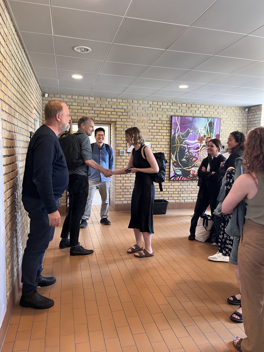 Organic Surface Chemistry Group (@orgsurfchem) on Twitter photo Big Congratulations to Cecilie, Kristian and Kristine for successfully passing Part A defence!οΌππ₯³ππ₯³
We now have two more Master's degree holders among us!! Well done!!ππ©βππ¨βπ Big Congratulations to Cecilie, Kristian and Kristine for successfully passing Part A defence!οΌππ₯³ππ₯³
We now have two more Master's degree holders among us!! Well done!!ππ©βππ¨βπ