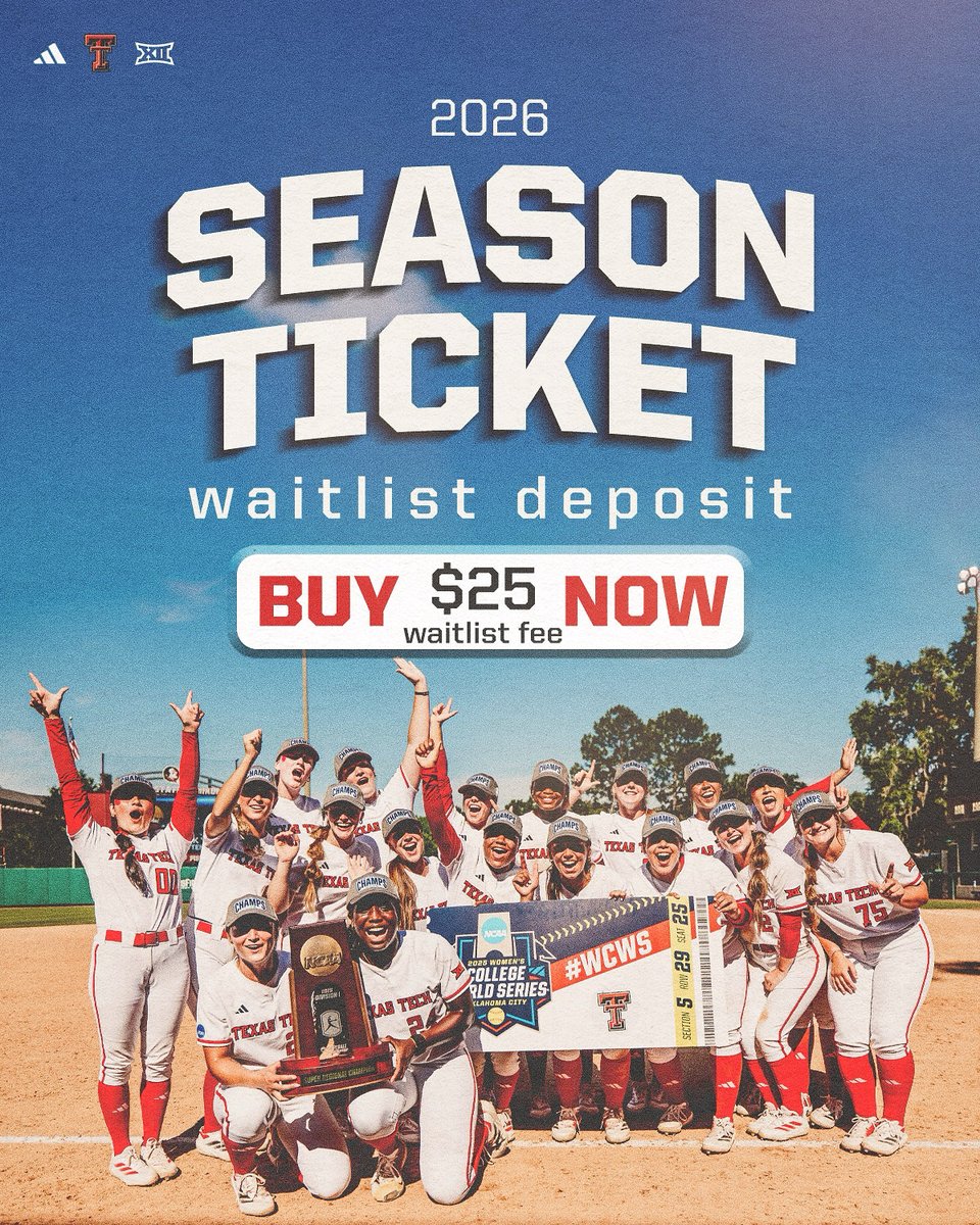 Texas Tech Softball tweet media