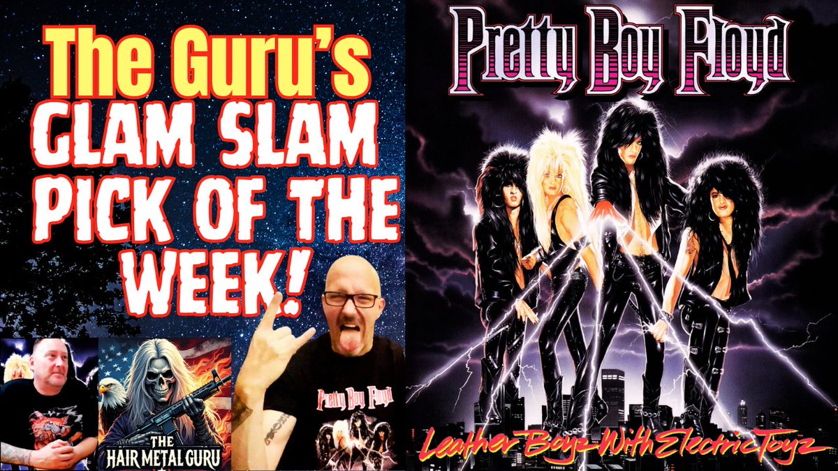 The Hair Metal Guru (@hairmetalguru) on Twitter photo I'm starting a new series called The Guru's Glam Slam Pick Of The Week (I hated the title right away, but it's growing on me) and the first album I chose was Pretty Boy Floyd's "Leather Boyz With Electric Toyz." My buddy <a href="/coolasice232/">Patrick Reeves</a> and I think it's fucking glam gold! I'm starting a new series called The Guru's Glam Slam Pick Of The Week (I hated the title right away, but it's growing on me) and the first album I chose was Pretty Boy Floyd's "Leather Boyz With Electric Toyz." My buddy <a href="/coolasice232/">Patrick Reeves</a> and I think it's fucking glam gold!