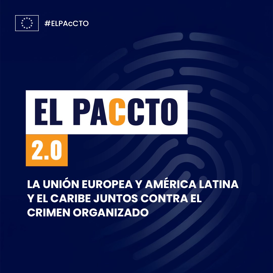 🔎 ¿Sabes en qué consiste #ELPAcCTO 2.0 y cómo la Unión Europea🇪🇺 y América Latina y el Caribe trabajan juntos para fortalecer el Estado de derecho y combatir el crimen organizado transnacional?

Sigue leyendo y conoce más.👇🏽