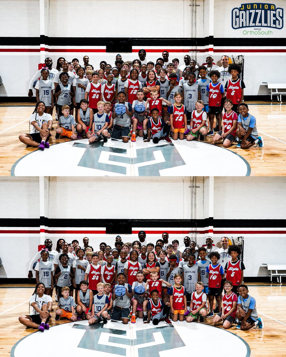 Shoutout <a href="/_ggjackson/">Gregory “GG” Jackson</a> for showing up to <a href="/memjuniorgrizz/">Grizzlies Youth Basketball</a> Summer Camp today! 🐻🏀

Register for camps here ➡️ bit.ly/41bQ9x0