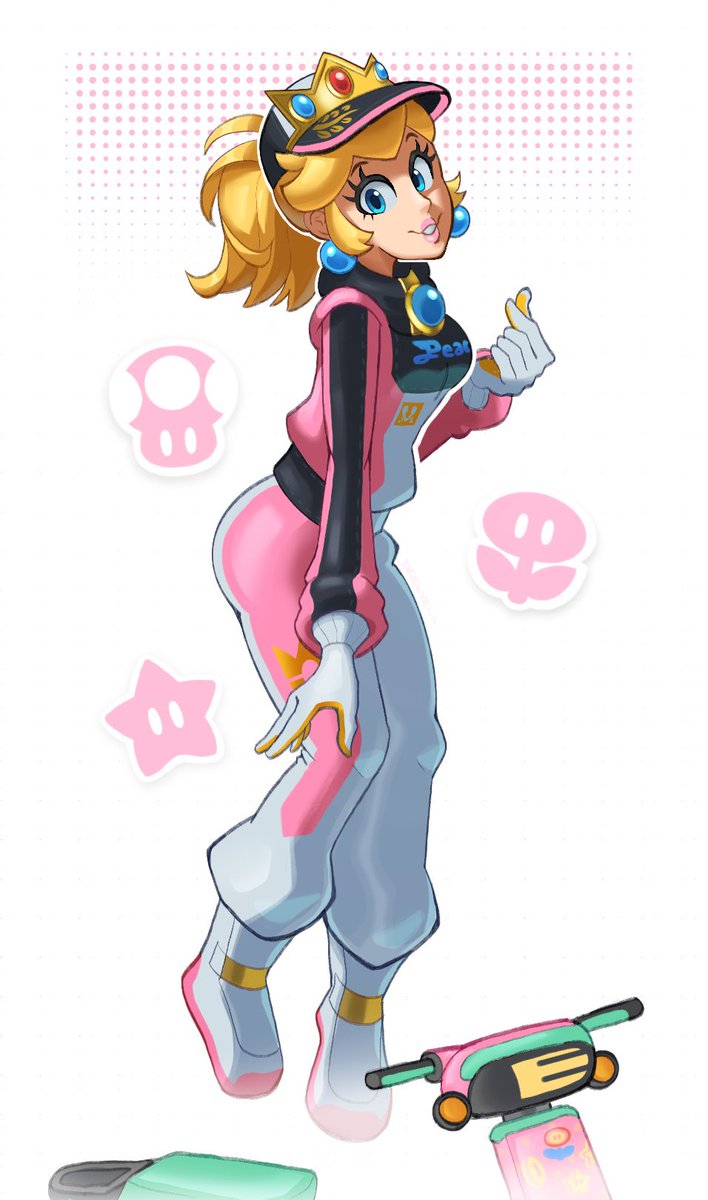 deewyell's tweet photo. Pro Racer Peach 🍑 🍄 #mariokartworld https://t.co/cHg2pyeyYS