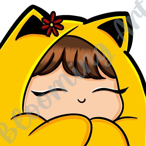 paudipocket's tweet photo. New emote! #TwitchStreamers #digitalart #gamergirl #emotes https://t.co/cscS3fyYZu