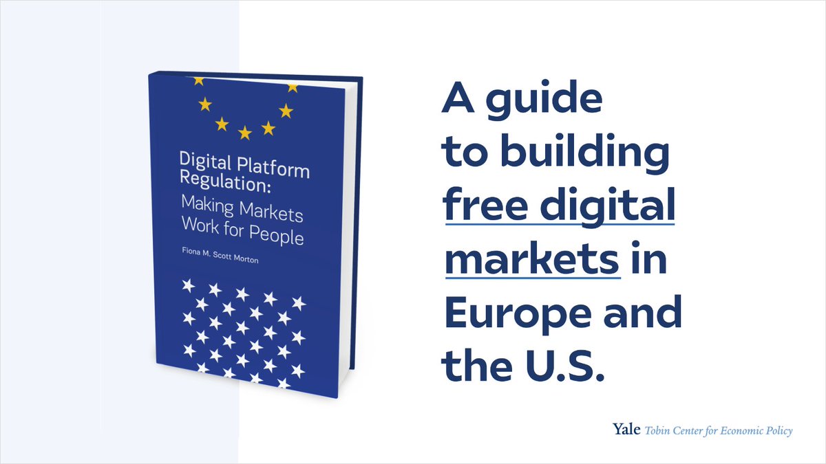 YaleTobinCenter's tweet image. A new book addresses competition problems in digital markets, including:
➡️Opening mobile ecosystems to app store competition
➡️Creating pro-competitive data markets that protect users’ privacy
➡️Restoring search competition
Download for free: tobin.yale.edu/news/250605/re…