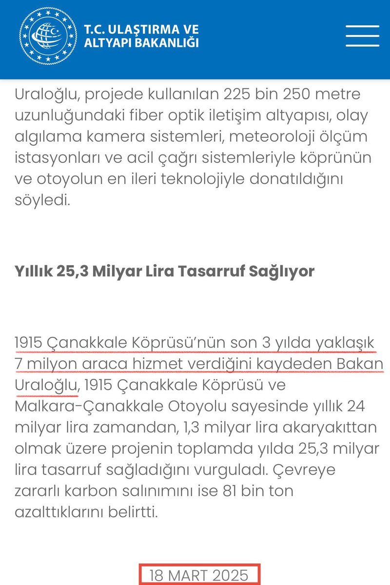 AK Parti’nin vatandaşın dikkatinden kaçırmaya çalıştığı gerçekler-29!

Türkiye’de en fazla araç trafiğinin olduğu 6 günlük bayram süresince; 

AK Parti tarzı Yap-İşlet-Devret modeliyle yapılan Çanakkale Köprüsü’nde, Hazinenin şirkete garanti ettiği araç geçiş sayısının sadece