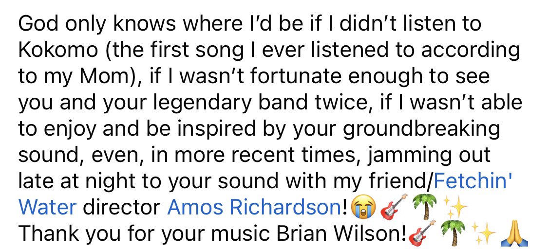#brianwilson #thebeachboys #musiclives