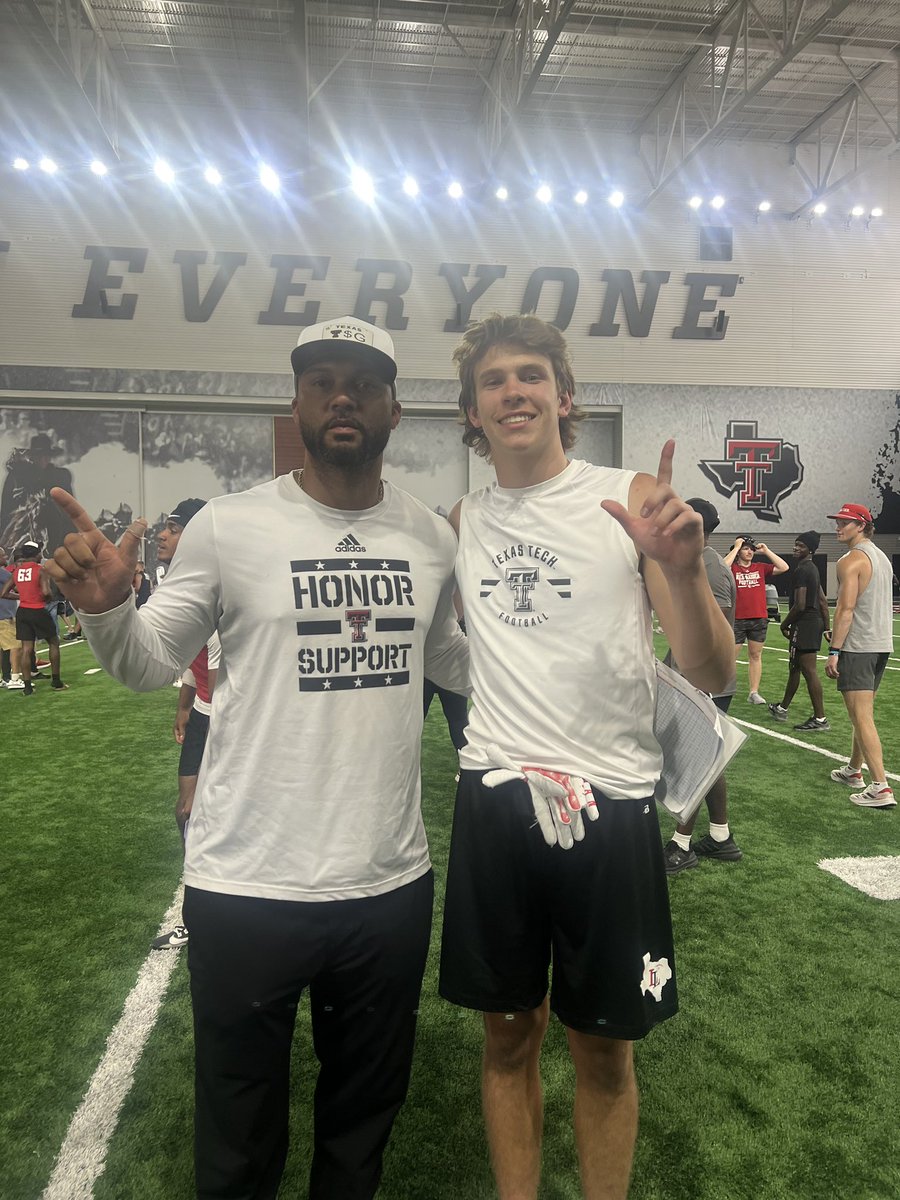 RedRaiderSports.com (@redraidersports) on Twitter photo “I loved it. I thought they ran the camp very well for, as many people were there, how many reps everyone got was crazy.”
We caught up with 2028 Lovejoy WR Coleman Reaugh (<a href="/ColemanReaugh/">Coleman Reaugh</a>) after he earned an offer at #TexasTech camp.
▶️ texastech.rivals.com/news/2028-love… “I loved it. I thought they ran the camp very well for, as many people were there, how many reps everyone got was crazy.”
We caught up with 2028 Lovejoy WR Coleman Reaugh (<a href="/ColemanReaugh/">Coleman Reaugh</a>) after he earned an offer at #TexasTech camp.
▶️ texastech.rivals.com/news/2028-love…