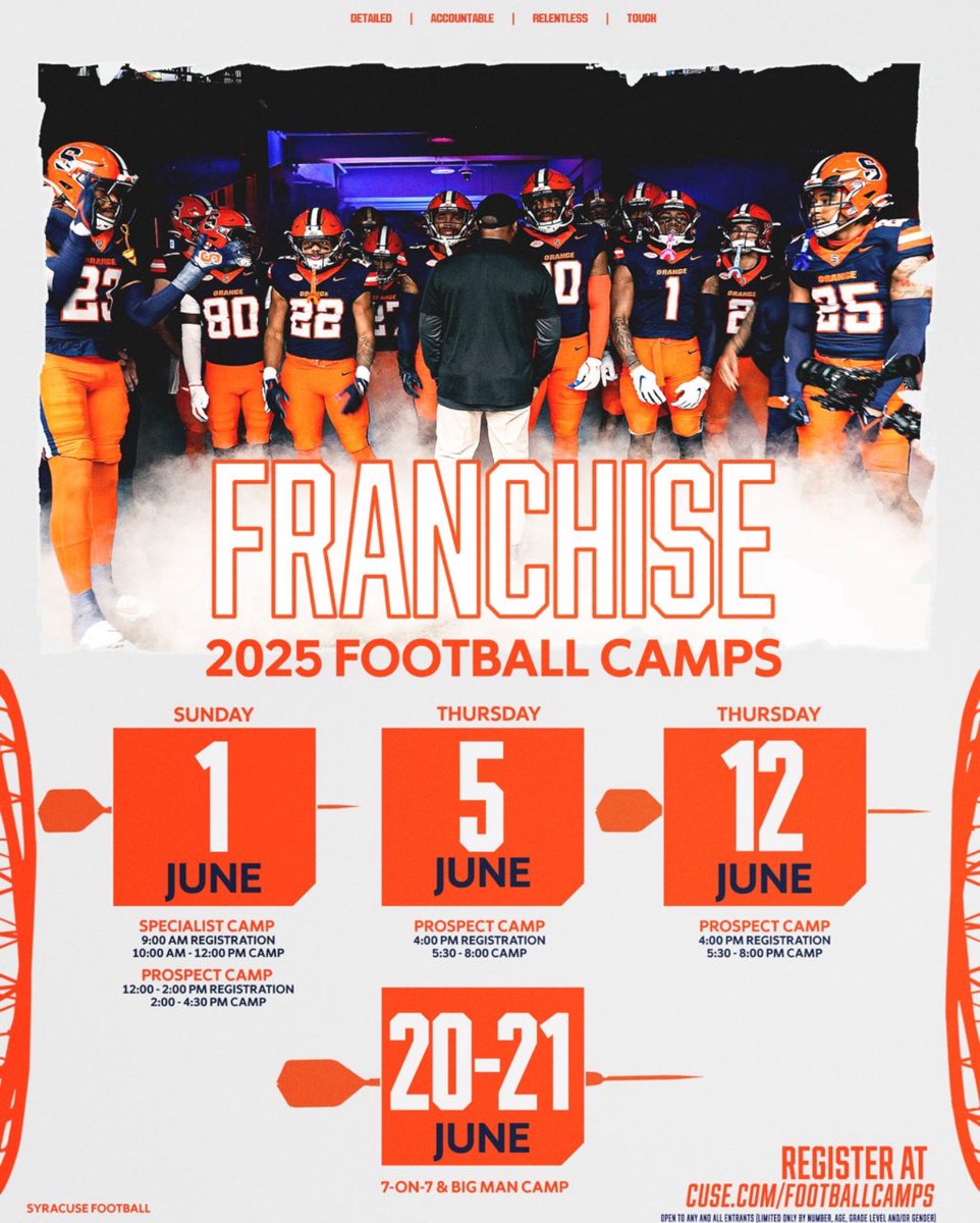 Giovanni Pires (@giovanni_ap1) on Twitter photo I will be at Syracuse prospect camp Tomorrow!!
<a href="/NE6FB_Recruits/">NE-Recruits</a> <a href="/allpraisesdue7/">Stack Williams</a> <a href="/CuseFootball/">Syracuse Football</a> <a href="/SMH_SpartansFB/">St. Mary’s Spartans Football</a> I will be at Syracuse prospect camp Tomorrow!!
<a href="/NE6FB_Recruits/">NE-Recruits</a> <a href="/allpraisesdue7/">Stack Williams</a> <a href="/CuseFootball/">Syracuse Football</a> <a href="/SMH_SpartansFB/">St. Mary’s Spartans Football</a>